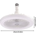 thumbnail image 2 of Mistaha Flush Mount Ceiling Fan,2 in 1 Ceiling Fan with Lights, Silent Motor and Timer, 2 of 7