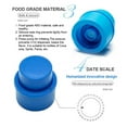 thumbnail image 5 of 2pcs/Set Reusable Cola Pump Frizzy Carbonation Keeper Bottle Stopper Drink Sealer Beverage Saver Soda Cap RED 2PCS, 5 of 8