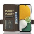 thumbnail image 4 of for Samsung Galaxy A35 Case, Classic Design PU Leather Wallet Magnetic Closure Flip Case with Kickstand Card Holder Slot Shockproof Protective Cover for Samsung Galaxy A35 - Brown, 4 of 6