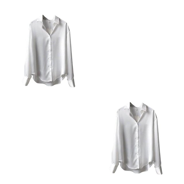 Sonducket Camisa de mujer de manga larga de primavera y verano a la moda para el hogar, oficina, viajes de negocios, ropa suelta sencilla, Tops Type2 NO2