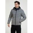 thumbnail image 5 of Mountain Warehouse Seasons Men's Padded Jacket Water Resistant Reflective Coat, 5 of 5