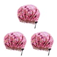 thumbnail image 2 of Gorro de Dormir Minnieouse para Niños Ajustable de Satén Cuidado del Cabello Rosa Hoja, 2 of 6
