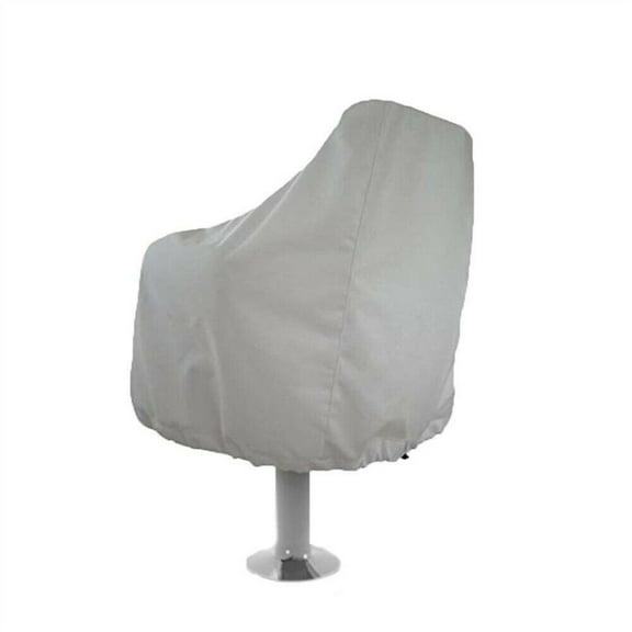 210D Oxford Cloth Boat Seat Cover Waterproof Protective Captain's Chair Cover for Yacht Ship 56x61x64cm 56x61x64CM