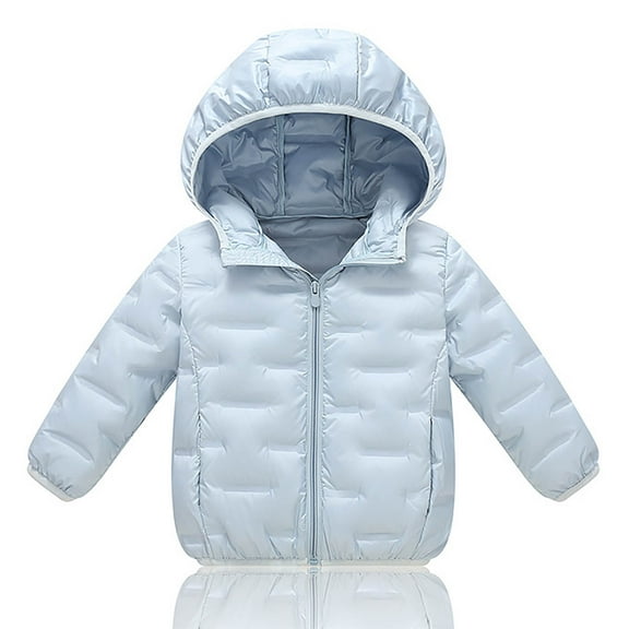 Boys Winter Coats,Boys Puffer Coat with Pocket Zip up Hooded Coat Warm and Windproof Boys' Hooded Winter Coat Boys Jackets Size 9-10 Years