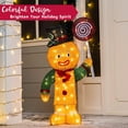 thumbnail image 3 of Joyfy 3 FT Gingerbread Man Yard Light Christmas Outdoor Decorations,50 Pre-Lit LED Christmas Decorations,Christmas Yard Light with Stakes Decorations Outdoor Holiday Decor, 3 of 7