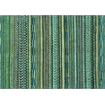 thumbnail image 1 of Ahgly Company Indoor Rectangle Abstract Light Blue Modern Area Rugs, 2' x 4', 1 of 4