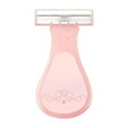 thumbnail image 3 of MERIGLARE Rasoir Manuel pour Femmes Tondeuse Portable pour Poils du Corps pour Aisselles Bikini Hôtel Rose, 3 of 9