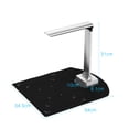 thumbnail image 3 of TFixolAibecy BK32 Foldable HD High Speed USB Image Document Camera Scanner 15 Mega-Pixels A4 Scanning Size with LED Light for Classroom Office Library Bank for Windows, 3 of 7