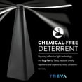 thumbnail image 4 of Treva Chemical Free Bug Fan Fly Deterrent with Holographic Blades to Clear Bugs, Mosquitoes, and Flies, Battery Powered Fly Fan - Black, 4 of 6