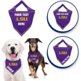 thumbnail image 2 of Pets First NCAA Personalized Tie Bandana for Dogs & Cats Sporty Dog Bandana, 2 of 5