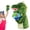 Green, variant on Punching Dinosaur Hand Puppet, 13 Inch Soft Plush Boxing Puppet with Sound, Synthetic Leather Gloves, for Pet Play Family Fun, 1Pc