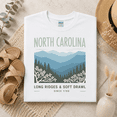 thumbnail image 2 of North Carolina Blue Ridge Mountain Scenic Graphic T-Shirt, 2 of 6