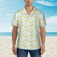 thumbnail image 4 of Goofa Roosters Hawaiian Shirt for Men, Unisex Summer Beach Casual Short Sleeve Button Down Shirts,Aloha Tropical Floral print shirt-XX-Large, 4 of 9