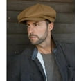 thumbnail image 2 of Big Apple Men's Oversize Wool 8 Panel Applejack Newsboy Cabbie Gatsby Ivy Hat, 2 of 17