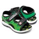 thumbnail image 2 of Yuyin sandalia Minecraft para niño MI3110 con diseño Creeper en verde pixelado, 2 of 4