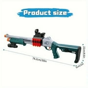 30-Inch Foam Blaster with Flashlight – Shell Ejecting, Manual Loading Spring Soft Dart Blaster for Outdoor Fun 14+ Years Old