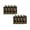 Black 2Pack, variant on 2Pcs 4 Sets Graduation Centerpieces Boxes For Table Decorations Light Up 2026 Graduation Picture Frames Display With Done Grad Party Favor Gifts For College Graduate Class Of 2026 Photo Props