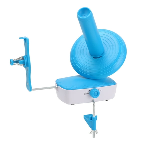 Electric Yarn Winder for Crocheting, Electric Yarn Ball Winder Adjustable Speed Automatic Yarn Cake Winder Spinner Baller Roller Swift Spooler, Low Noise