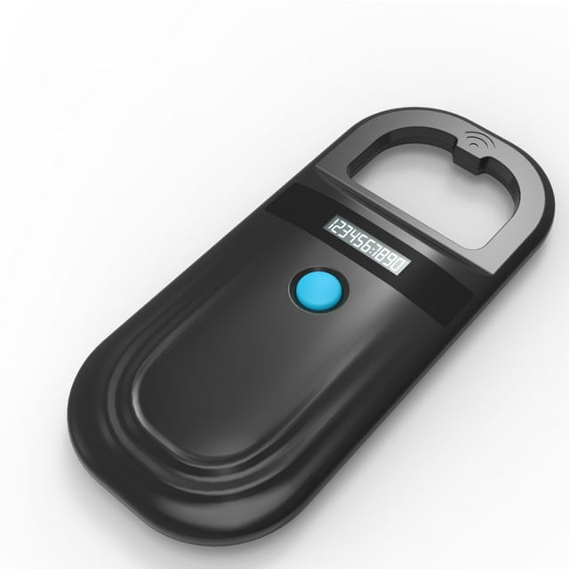 Graflsoa Scanner d'Identité pour Animaux de Compagnie PT180 Compatible Bluetooth avec Écran OLED pour Gestion des Animaux et Suivi RFID