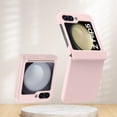 thumbnail image 5 of for Samsung Galaxy Z Flip 5 Case with Hinge Protection, Hard PC Ultra Slim Anti-Scratch Shockproof Lightweight Frosted Skin-Friendly Phone Case Cover for Samsung Galaxy Z Flip 5 5G, Pink, 5 of 5