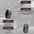 thumbnail image 4 of New Keyless Entry Remote Key Fob for 2012-2014 Toyota Camry (HYQ12BDM 4BTN G), 4 of 5