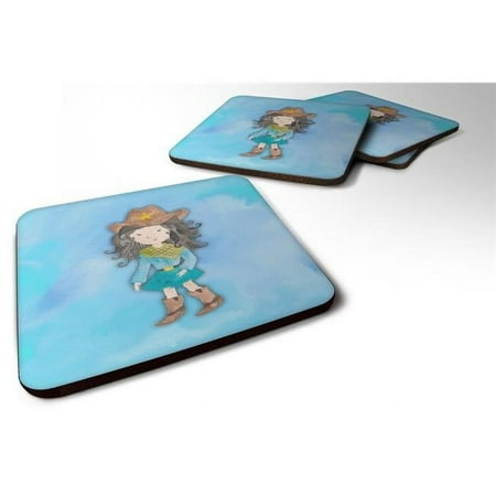 

Cowgirl Watercolor Foam Coasters - Set of 4