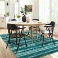thumbnail image 6 of Haperlare Area Rug Boho Rug Washable Area Rug for Bedroom Living Room Neutral Moroccan Bohemian Farmhouse Rug Geometric Floor Carpet, 5' x 7' Green, 6 of 7