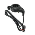 thumbnail image 3 of E Bike Thumb Throttle, SM Plug ABS Metal Stable Control E Bike Throttle Low Failure Rate  for 60V 72V, 3 of 7