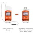 thumbnail image 2 of Elitech RC-5+ TE PDF USB Reusable Temperature Data Logger Internal Sensor External Probe -22?~158?, 2 of 8