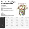 thumbnail image 5 of Disketp Hawaiian Shirts For Men,Birds And Flowers Print Mens Casual Short Sleeve Button Down Shirts Beach Shirt, 5 of 7