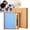 Sky Blue, variant on Clearance Under $10! A5 Bound Notebook With Pen Gift Box, 100 Sheets (200 Pages)/Gold Color Composition Notebook Notepad