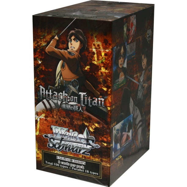 Weiss Schwarz Attack on Titan Booster Box