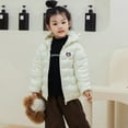 thumbnail image 6 of Chenyin Kids Baby Winter down Cotton Jacket Coats for Boys Girls Light Puffer Padded Jacket Ears Hoods Infant Fall Winter Warm Outerwear for Unisex 9M-6T, 6 of 9