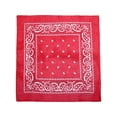thumbnail image 1 of CTM® Bandanas en Coton Paisley Tout Usage (Lot de 5 de la Même Couleur), 1 of 1