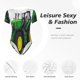 thumbnail image 4 of Balery big farm tractor Body de cuello redondo de manga corta para mujer Tops de manga corta Tops básicos-X-Large, 4 of 7