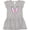 AC-Heather Grey, variant on Inktastic Easter Bunny Girl Face Gift Toddler Girl Dress