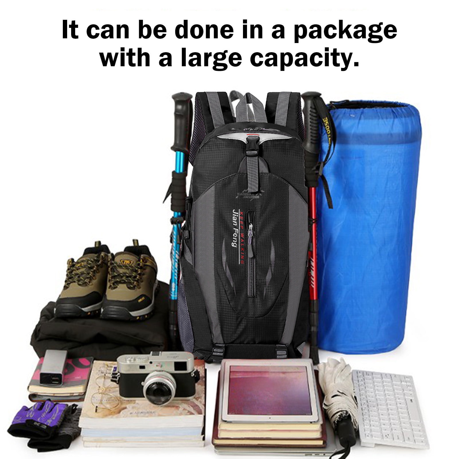 Hiking backpack organizer discount