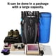 thumbnail image 5 of Mochila de día (1 unidad), mochila de senderismo de 30 x 13 x 50 cm, bolsa de viaje ligera y plegable de nailon de 30 L para excursiones de un día y aventuras al aire libre (negra)., 5 of 8
