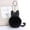 Black, variant on Jewelry VerPetridure Artificial Fur Fluffy Cat Key Chain Key Ring Handbag Car Pendant Charm