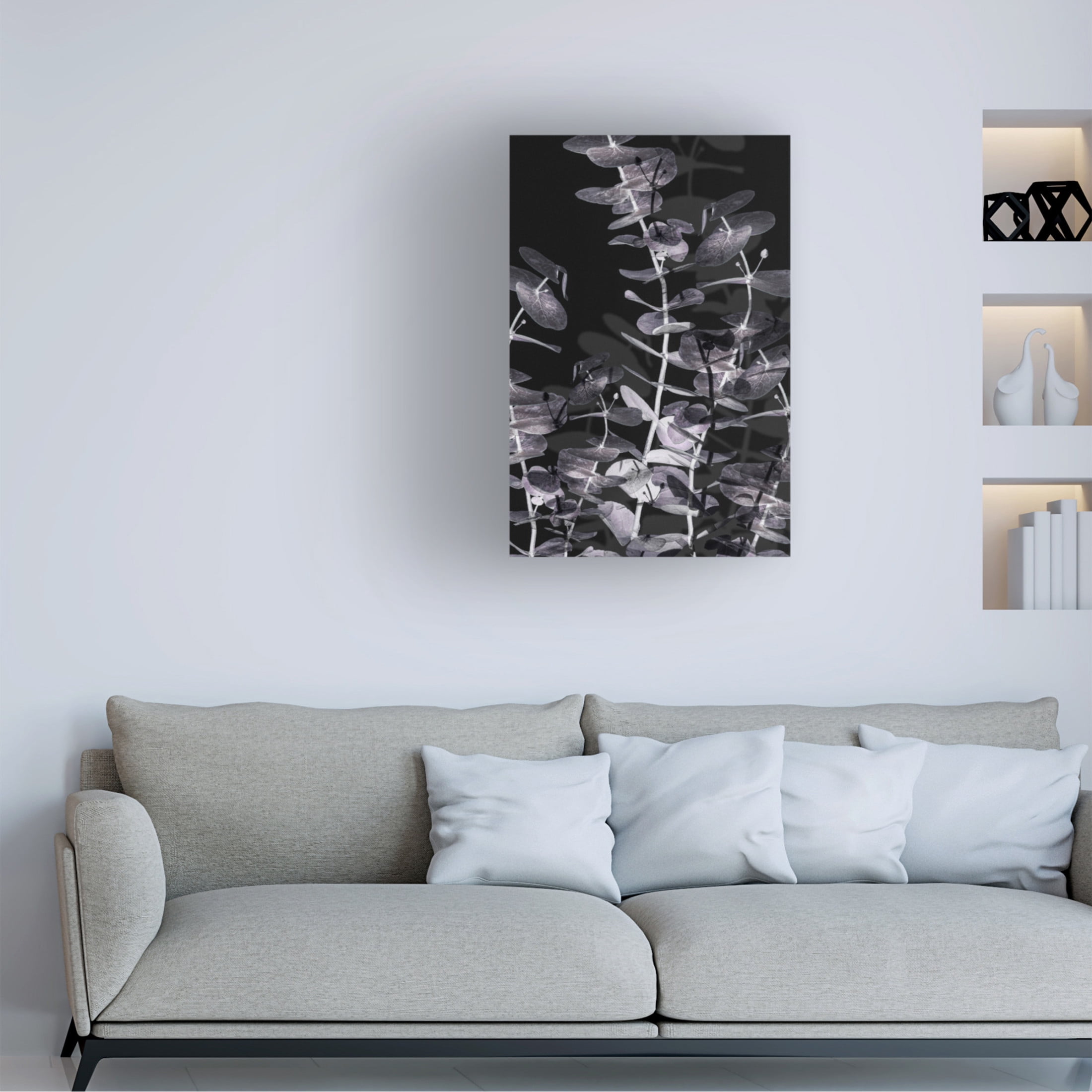 Pictufy Studio III 'Eucalyptus Negative 2' Canvas Art - 22 x 32 Inches