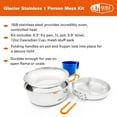 thumbnail image 4 of GSI Outdoors Stainless 1-Person Mess Kit for Camping and Backpacking, 4 of 4