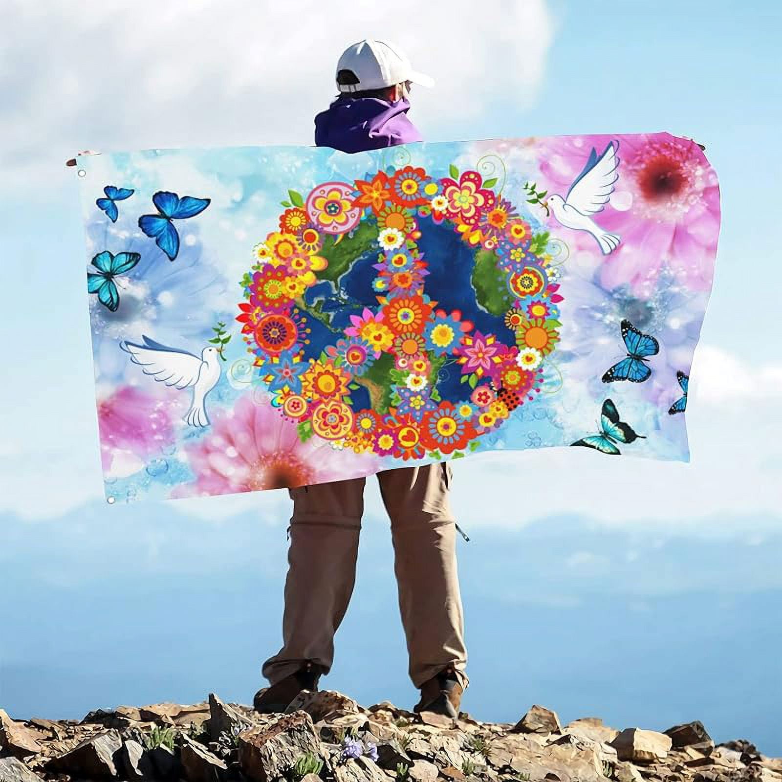 Autism Awareness Garden Flag Outdoor 12 X 18 Inch Gifts Floral Mini Yard House Flags Double-Sided Farmhouse Sign For Home Garden Decoration