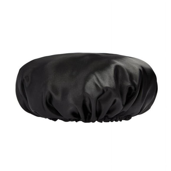 Jinsinto Satin Hair Bonnet Sleepwear, Satin Nightcap Wide Elastic Band Satin Night Hat Soft Sleep Caps for Women