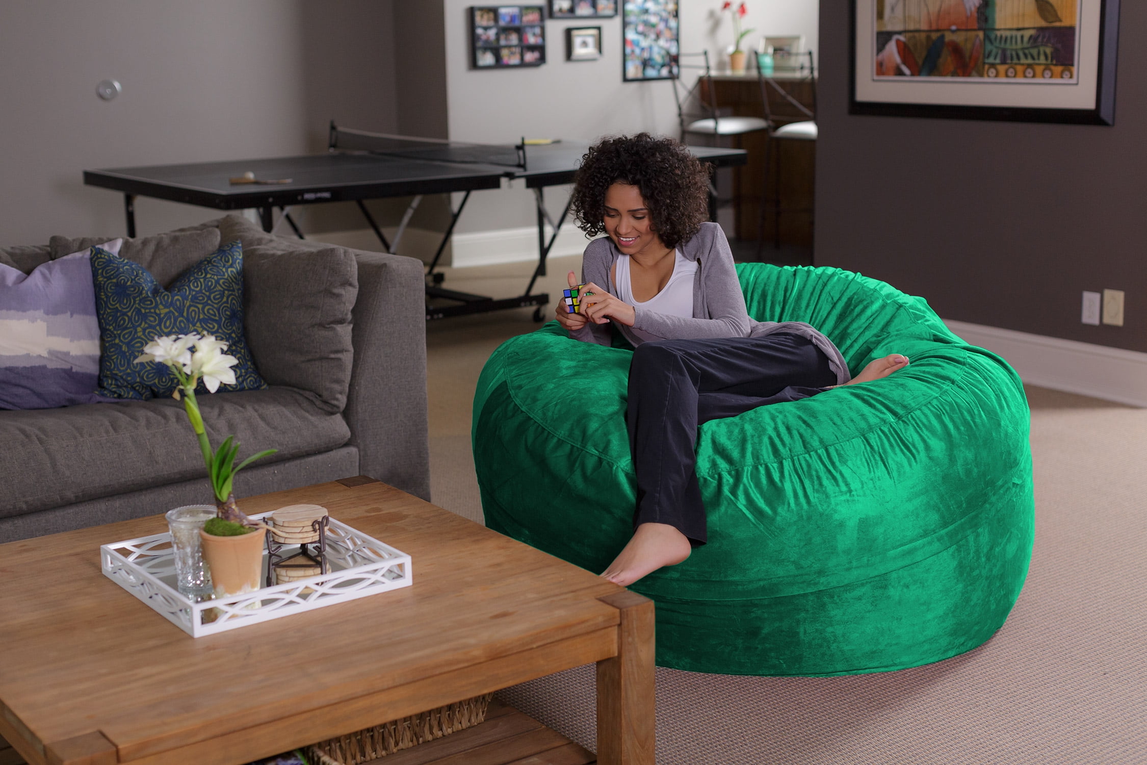 5 feet bean bag hotsell