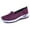 01_Dark Purple, variant on Platform Loafers for Women Breathable Mesh Clogs Summer Low Cut Mommy Ons Comfortable Lightweight Shoes for Women 02_Black,42