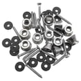 thumbnail image 2 of 20pcs Metal Strap Buttons End Pins With Mounting Screws For Electric Acoustic Guitar, Bass,ukulele, 2 of 5