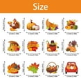 thumbnail image 3 of Thanksgiving Cake Decoration Flags - 25 Pcs Festive Insert Set for Holiday Baking and Party Decor, 3 of 9