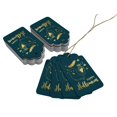 thumbnail image 3 of Inkdotpot Pack Of 100 Happy Halloween Halloween Favor Paper Tags Craft Real Gold Foil Hang Tags, 3 of 6
