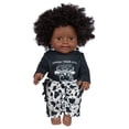 thumbnail image 2 of 12 Inch Black Baby Dolls With Clothes A,frican Realistic Baby Washable Kids Girls, 2 of 5