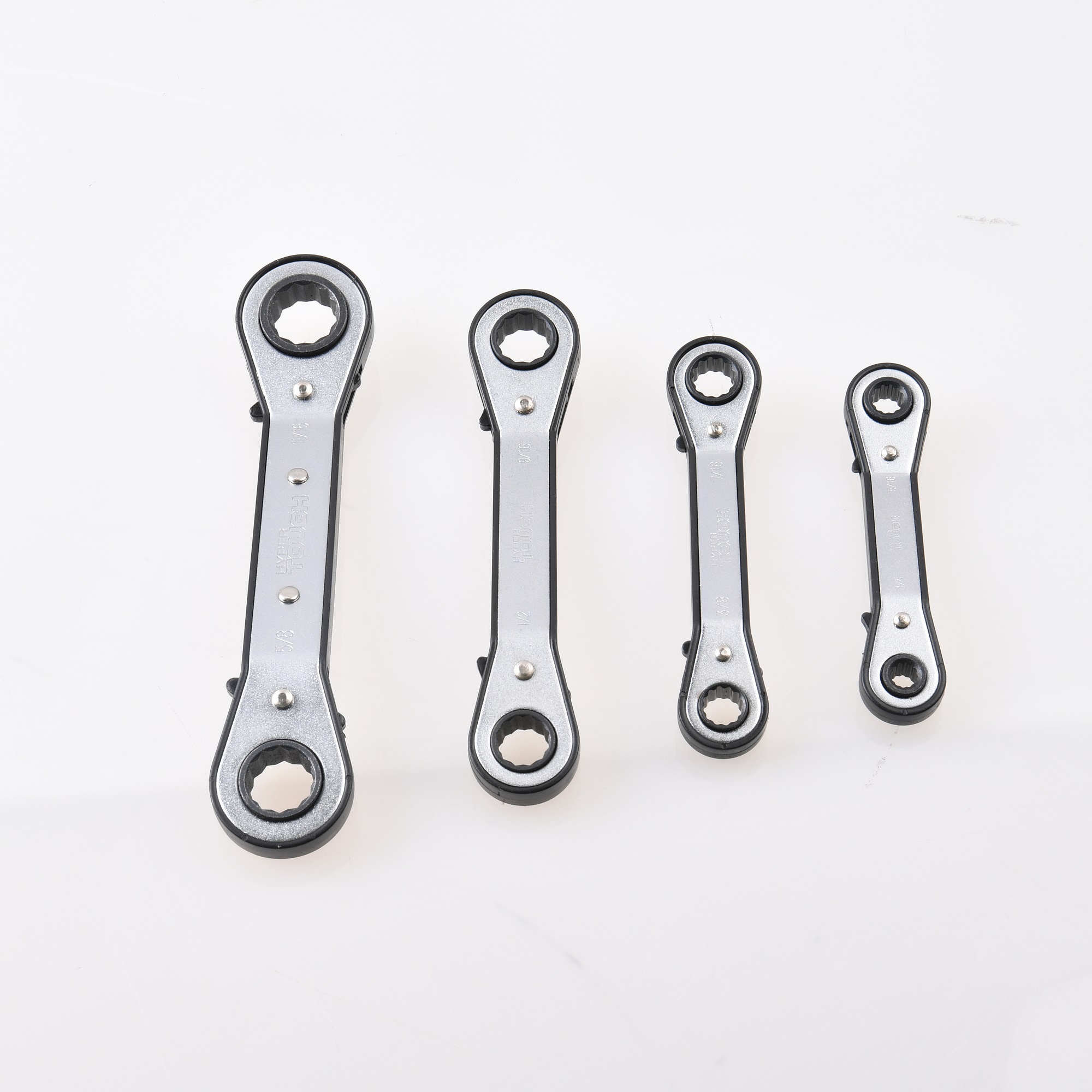 Hyper Tough Heavy-Duty 4-Piece SAE Ratchet Wrench Set - image 5 of 9